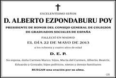 Alberto Ezpondaburu Poy